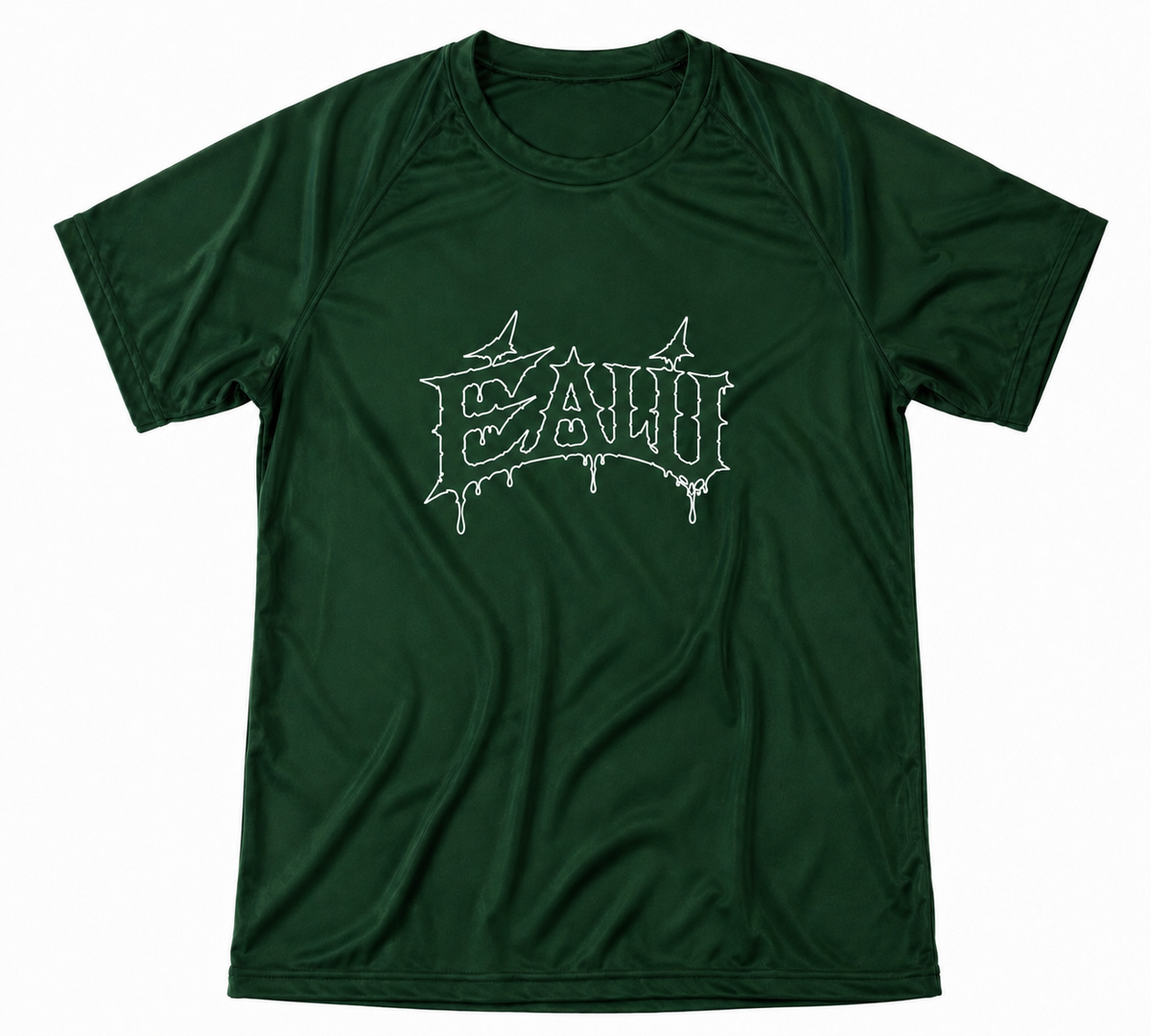 ÉALÚ RASH GUARD - GREEN / WHITE