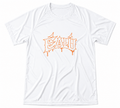 ÉALÚ RASH GUARD - WHITE / ORANGE
