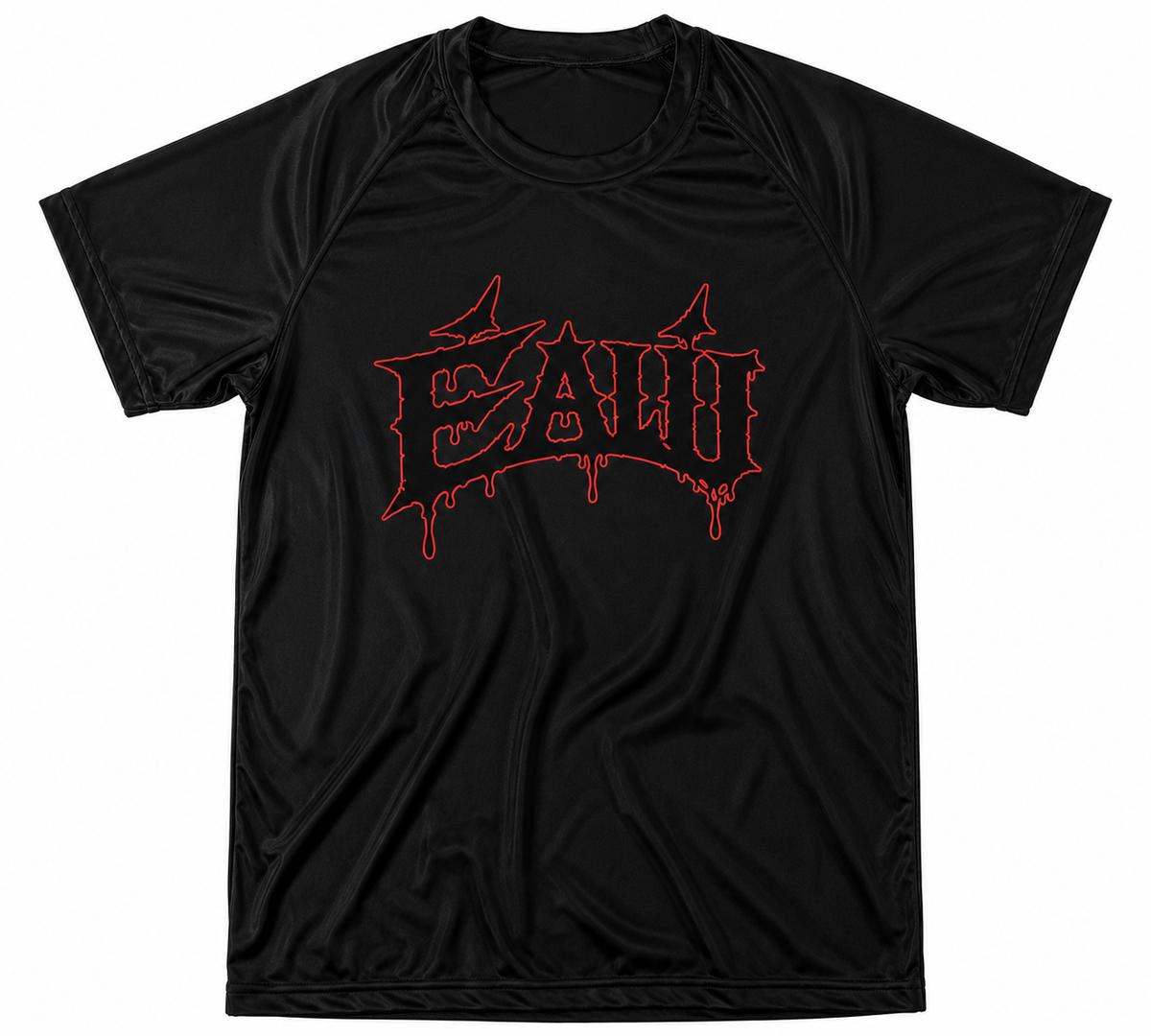 ÉALÚ RASH GUARD - BLACK / RED