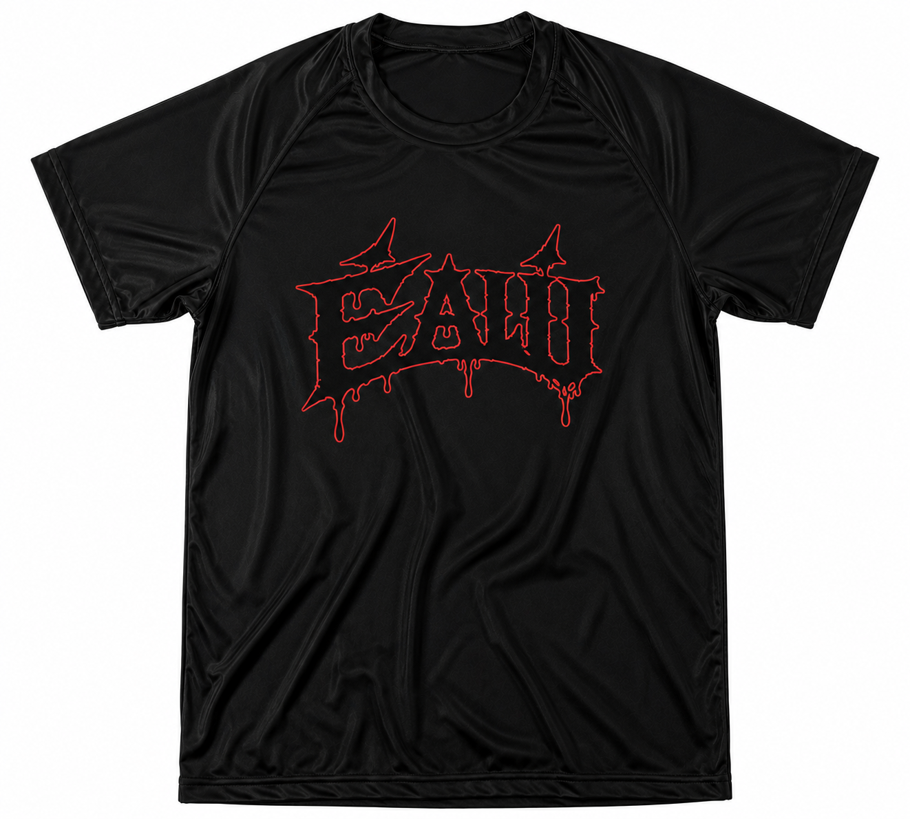 ÉALÚ RASH GUARD - BLACK / RED