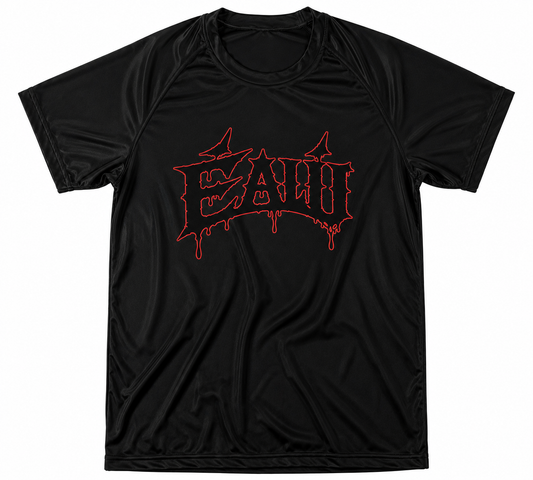 ÉALÚ RASH GUARD - BLACK / RED