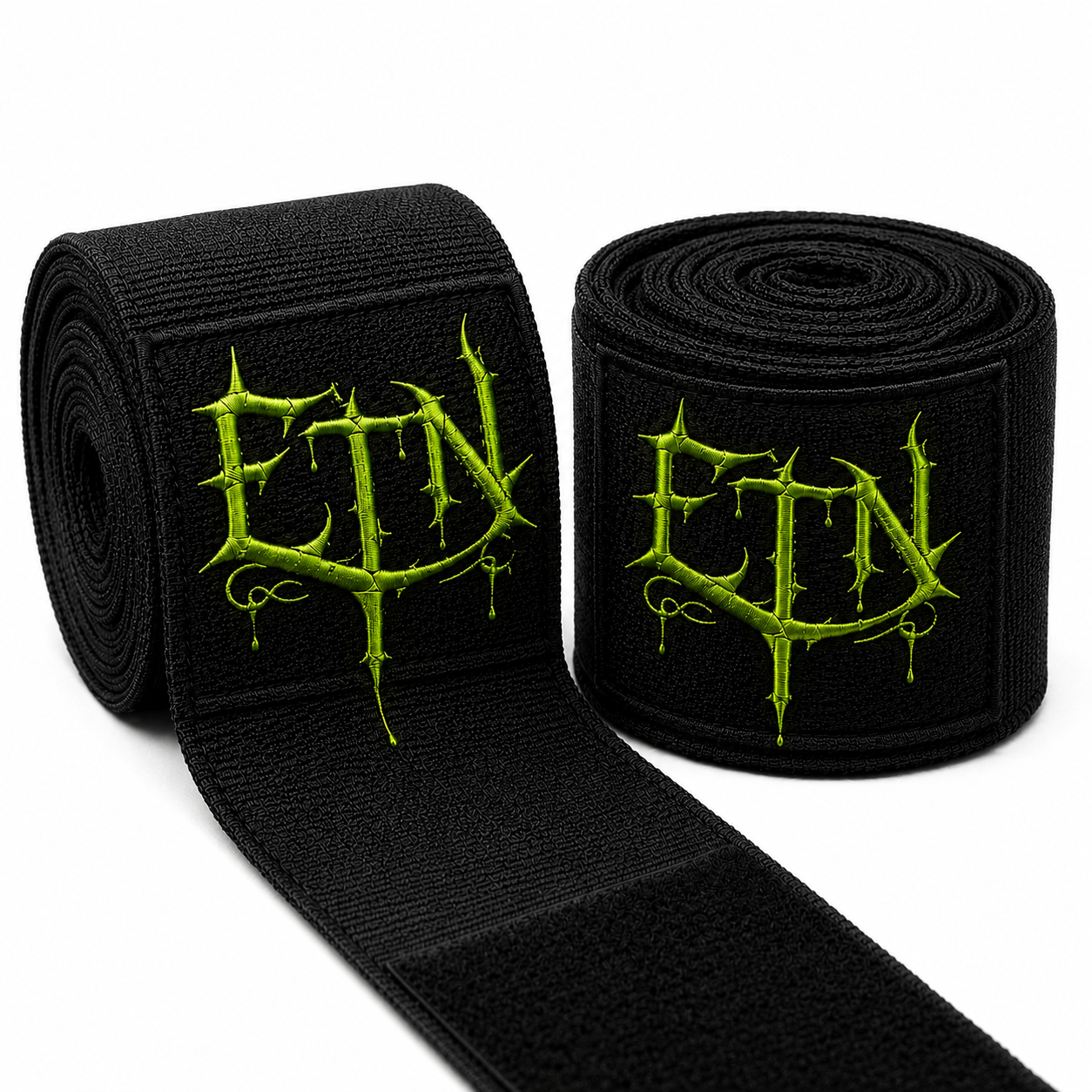 ESCAPE THE NOISE HAND WRAPS - BLACK / GREEN